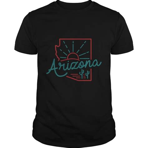 Arizona T Shirt T Shirt | Arizona shirts, Custom shirts, T shirt