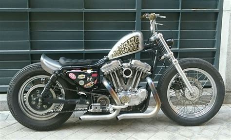 Custom Harley-Davidson XL Sportster 1991-2003 | Frisco style gas tank ...