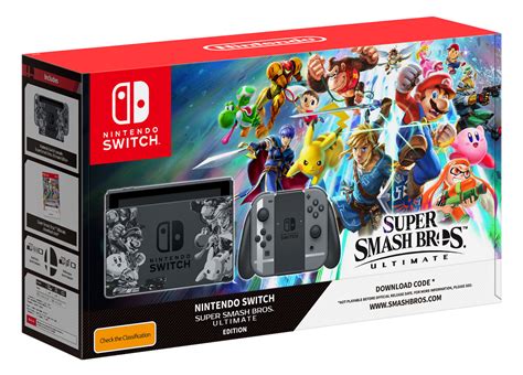 Super Smash Bros. Ultimate edition Switch console bundle coming to ...