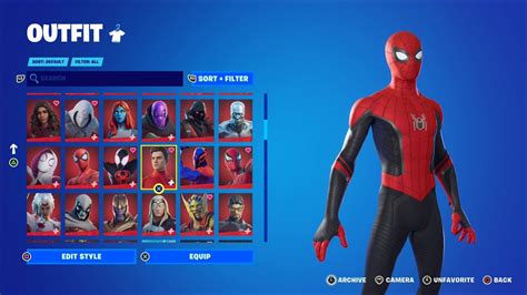 Nothing Beats a Complete Lineup of Spider-Man Skins! : r/FortNiteBR