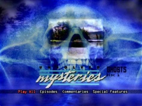 Unsolved Mysteries: Ghosts (4-Disc Set) : DVD Talk Review of the DVD Video