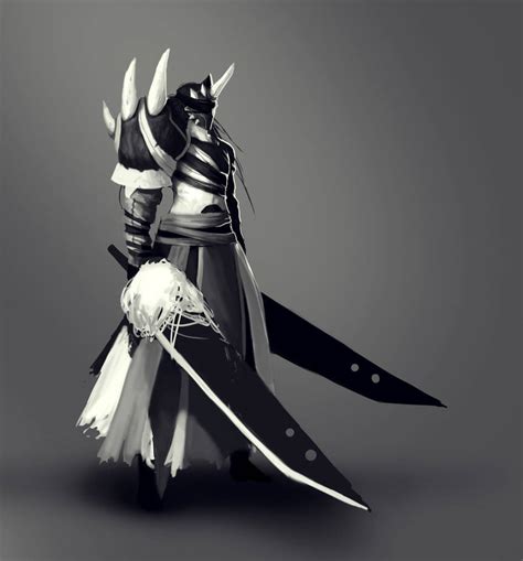 swordsman character design by jeffchendesigns on DeviantArt