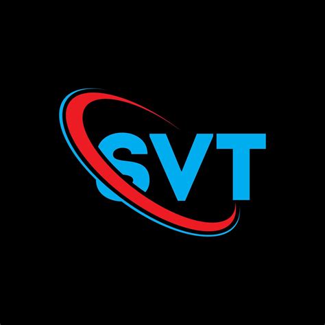 SVT logo. SVT letter. SVT letter logo design. Initials SVT logo linked ...