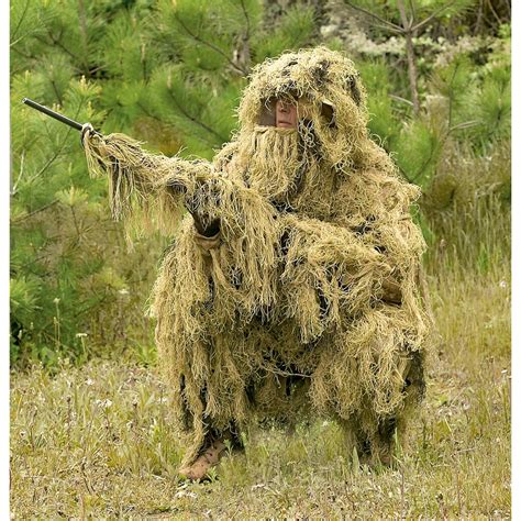 3D Ghillie Suit, 5 Piece Set - 124167, Tactical Clothing at Sportsman's ...