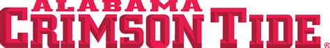 Alabama Crimson Tide Wordmark Logo - NCAA Division I (a-c) (NCAA a-c ...