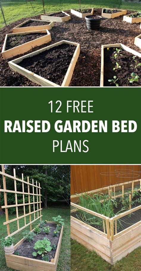 12 Free Raised Garden Bed Plans - DIY Roundup