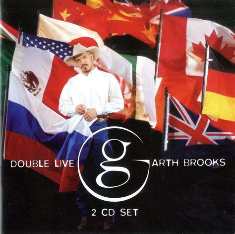 Garth Brooks - Double Live (1999) | Album art, Garth brooks double live ...