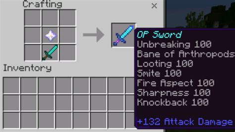 Op minecraft sword enchantments 134434-How to enchant op sword ...