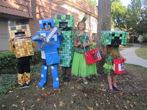 Minecraft Halloween costumes - ideas for kids and adults | Minecraft ...