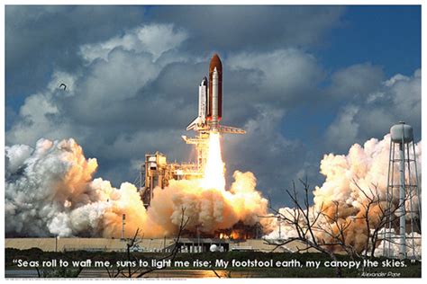 Space Shuttle Blastoff Poster - Space Posters, Photo, Print, Art