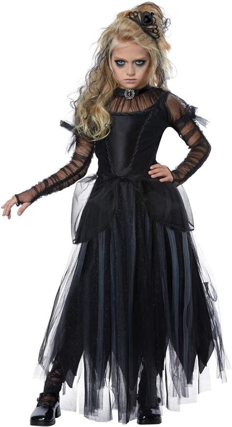 California Costumes Girls Dark Princess Child Costume Black, Large ...