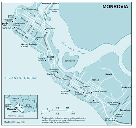 Monrovia - MapSof.net