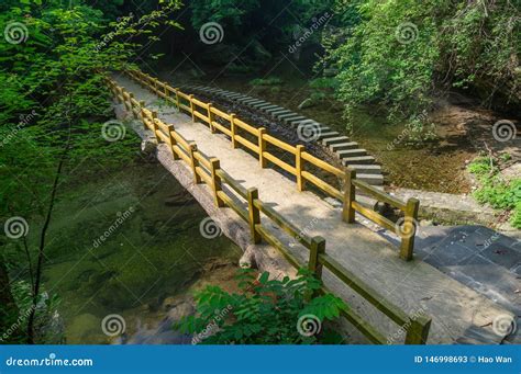 The Charming Summer Scenery of Wudang Mountain in China Stock Image ...