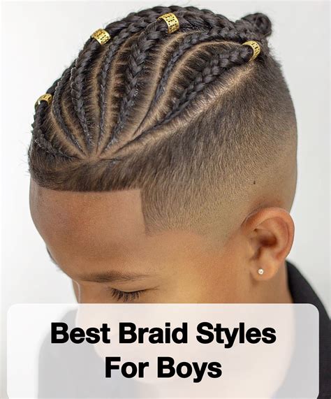 Braids For Kids: 15 Amazing Braid Styles For Boys - Men's Hairstyles ...