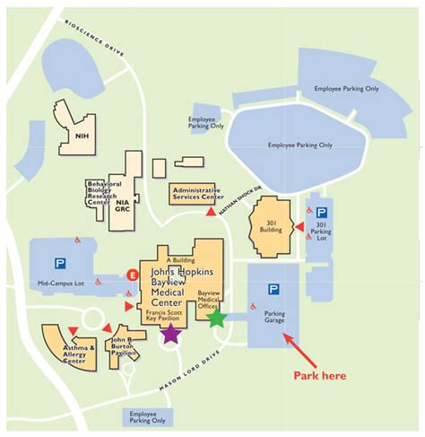 Maps and Directions | Johns Hopkins Bayview Medical Center in Baltimore, MD