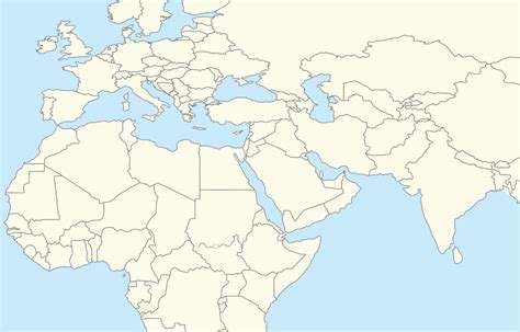 Africa, Europe, and Asia Political Map Diagram | Quizlet