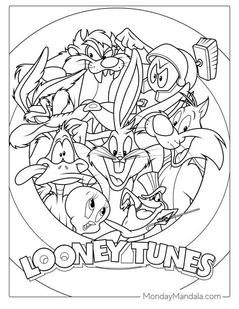 32 Looney Tunes Coloring Pages (Free PDF Printables)