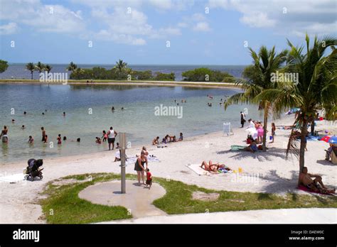 Miami Homestead Florida Homestead Bayfront Park Biscayne Bay Stock ...