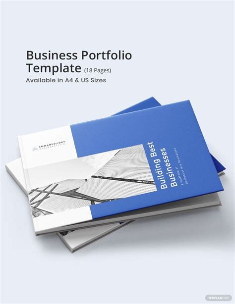 Business Portfolio Template in InDesign, MS Word, Publisher, Pages ...