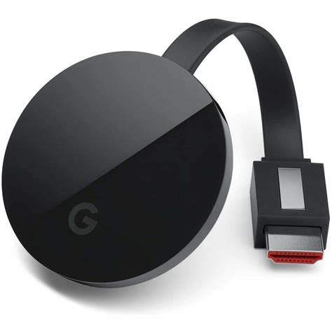 Google Chromecast Ultra, 4K Ultra HD+ HDR, media player, streamer