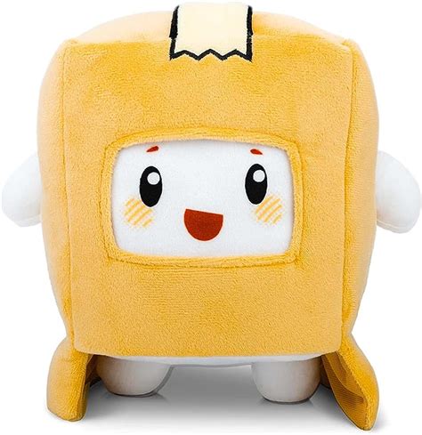 Amazon.com: LankyBox Official Merch - Regular Sized 8" Boxy Plush Toy ...