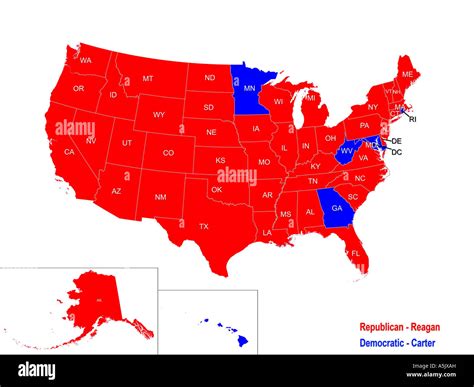 Election results 1980 hi-res stock photography and images - Alamy