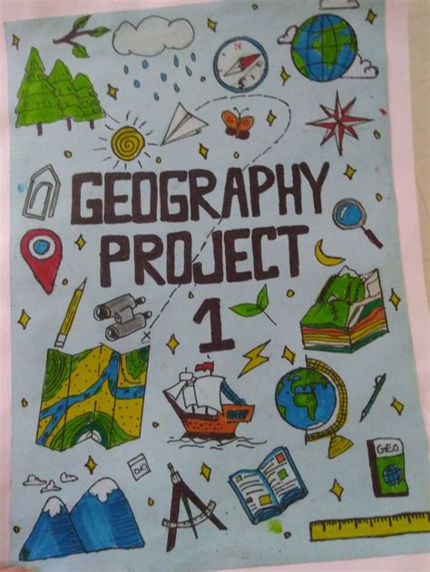 Geography Project Front Page Design