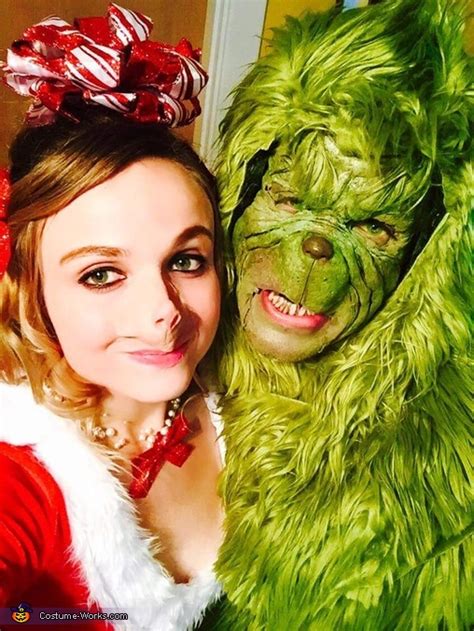 The Grinch and Cindy Lou Who Couple's Costume