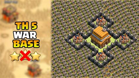 Coc Town Hall 5 Best Defense Base