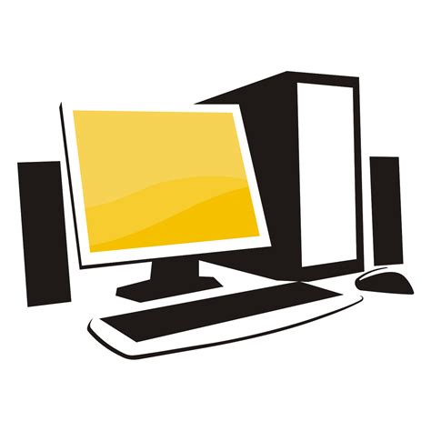 Free Computer Vector, Download Free Computer Vector png images, Free ...