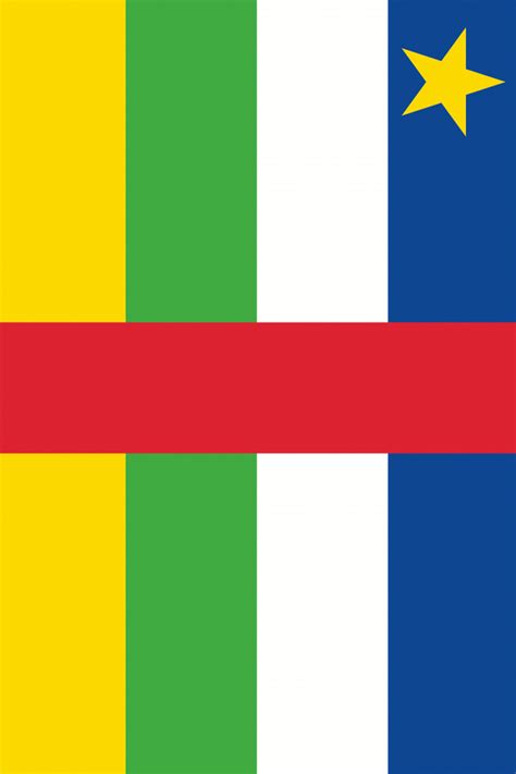 Central African Republic Flag iPhone Wallpaper HD