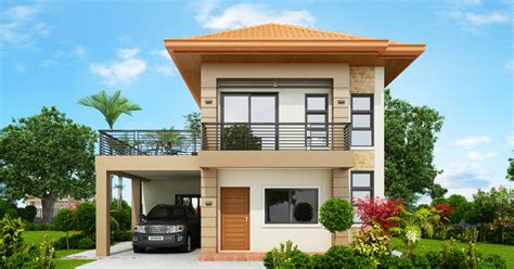 2 Storey Duplex House Design Philippines - Nada Home Design