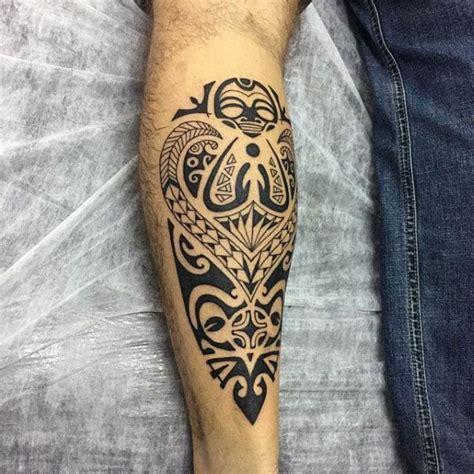 40 Epic Polynesian Leg Tattoo Designs for Men [2023 Guide]