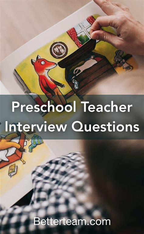 Preschool Teacher Interview Questions | Preschool teacher interview ...