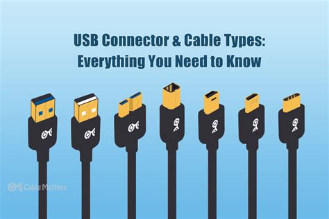 USB Connector & Cable Types: Everything You Need to Know