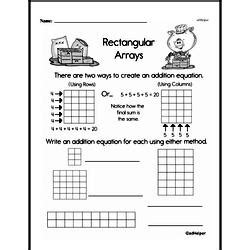 Second Grade Multiplication Worksheets - Multiplication within 25 and ...