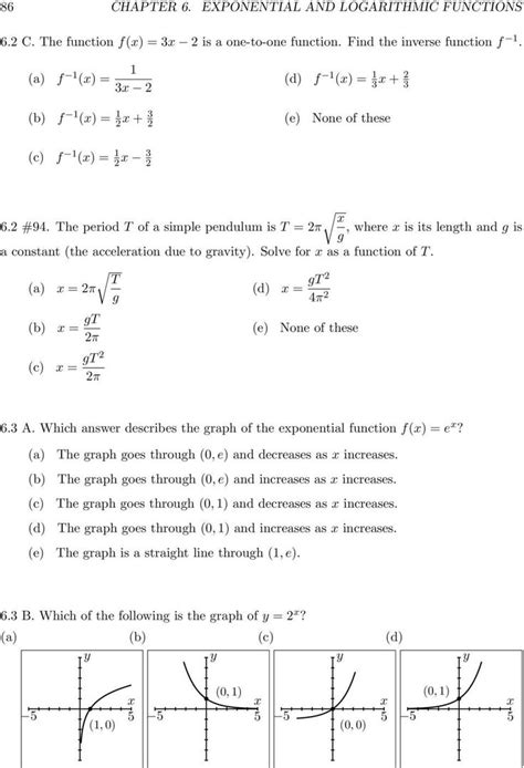 Graphing Logarithmic Functions Examples - Function Worksheets