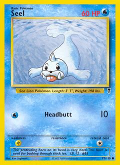 Seel Pokémon Card Value & Price | PokemonCardValue