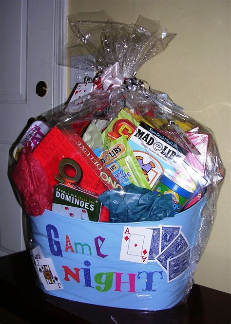 Family game night gift basket ideas – Artofit