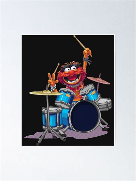 "Animal drummer the muppets show" Poster for Sale by maceycrooks ...