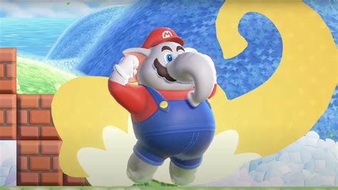 Play as Elephant Mario in 'Super Mario Bros. Wonder' on October 20th