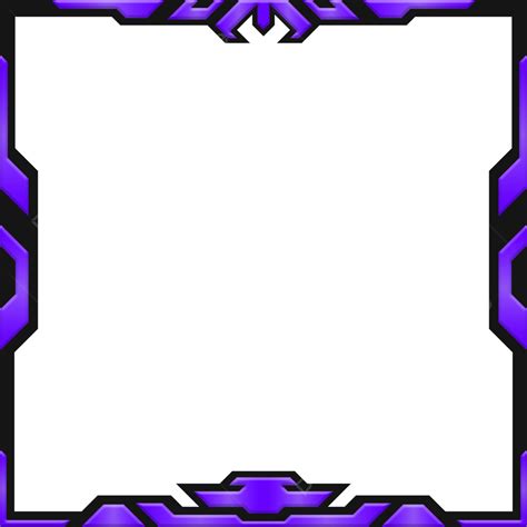 Modern Twitch Live Stream Overlay Facecam Square Border Frame Twitch ...