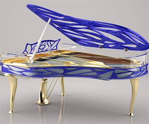 Blue Grand Pianos for Sale | Luxury Pianos Inc.