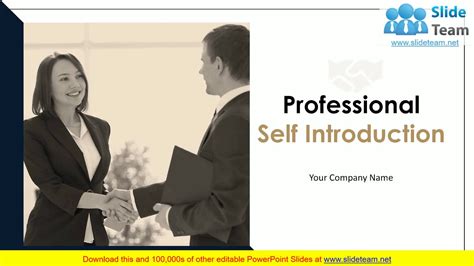 Powerpoint Template Self Introduction Slide Sample Ppt : Self ...