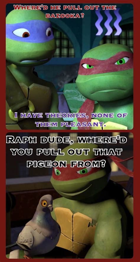 Sorry about my awful grammar. Raph and Donnie | Tartarugas ninjas ...