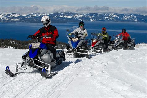 Snowmobiling in South Lake Tahoe | Tahoe South