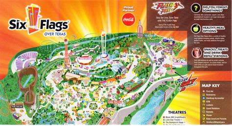 Printable Six Flags Over Georgia Map | Free Printable Maps