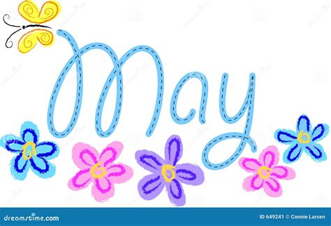 May Flowers stock illustration. Illustration of spring - 649241