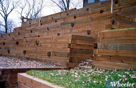 Regina: How to build wood retaining wall