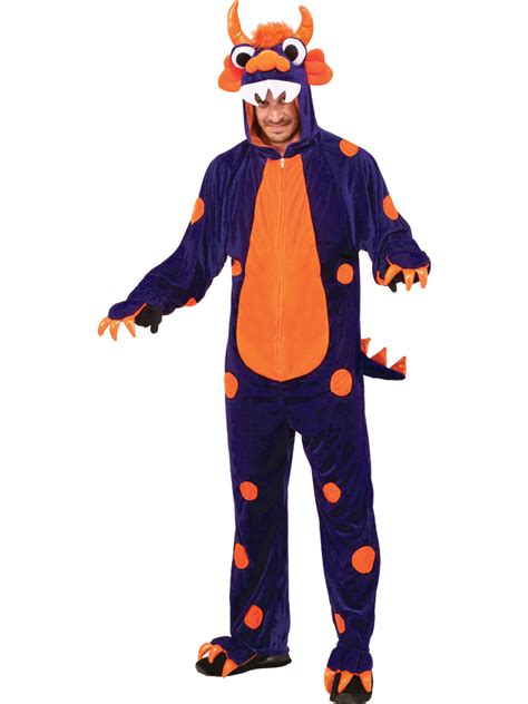 Purple Monster Adult's Costume